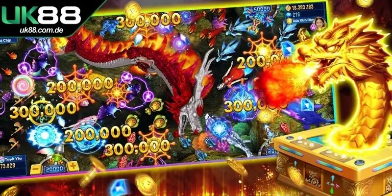 Tập trung hạ boss rồng vàng